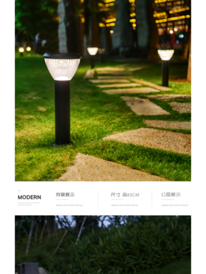太陽能南瓜款草坪燈- ZC-CPD4104--2021神燈獎申報產(chǎn)品